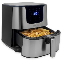 Princess Deluxe 182060 Airfryer 1700W - Premium Rustfrit Stål for Sundere Madlavning!